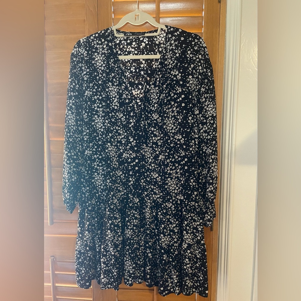 Boho Zara Floral Dress, Medium